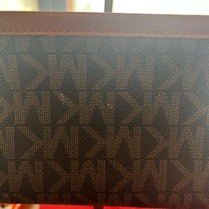 Michael Kors Chocolate Monogram Tote